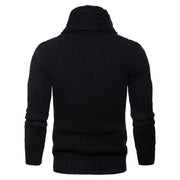 West Louis™ Turndown Collar Slim Sweater  - West Louis