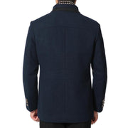 West Louis™ Wool Cashmere Detachable Scarf Coat