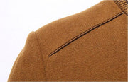 West Louis™ Wool Cashmere Detachable Scarf Coat