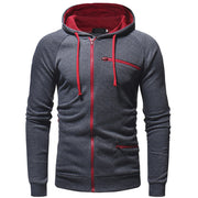 West Louis™ Fashion Solid Color Hoodie