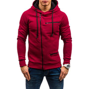 West Louis™ Fashion Solid Color Hoodie