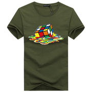 West Louis™ Stylish Rubik Cube T Shirt