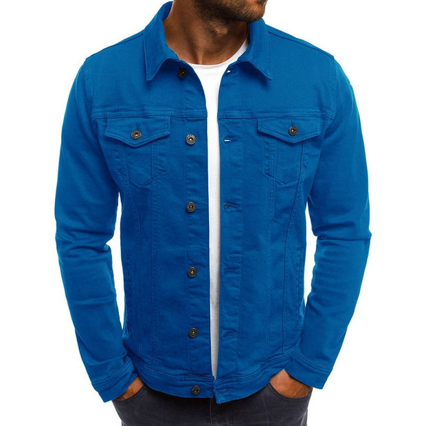 West Louis™ Casual Streetwear Denim Jacket