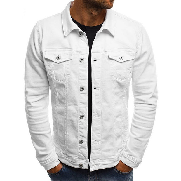 West Louis™ Casual Streetwear Denim Jacket