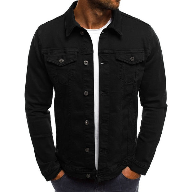 West Louis™ Casual Streetwear Denim Jacket