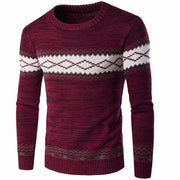 West Louis™ Diamond Knitted Warm Sweater