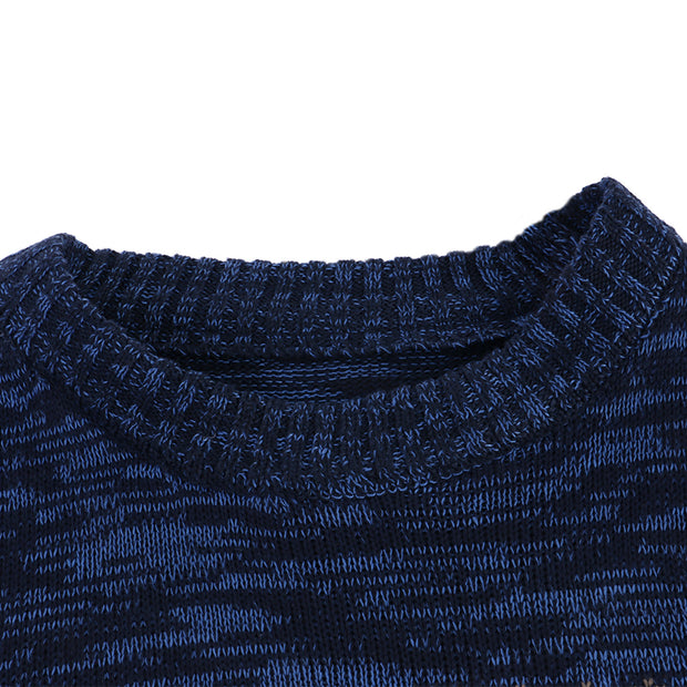 West Louis™ Diamond Knitted Warm Sweater