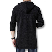 West Louis™ Style Thick Fleece Knitted Cardigan