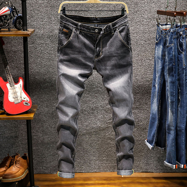 West Louis™ Casual Denim Wash Jeans