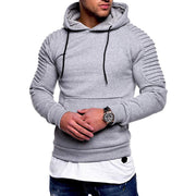 West Louis™ Fashion Pleated Hoodie