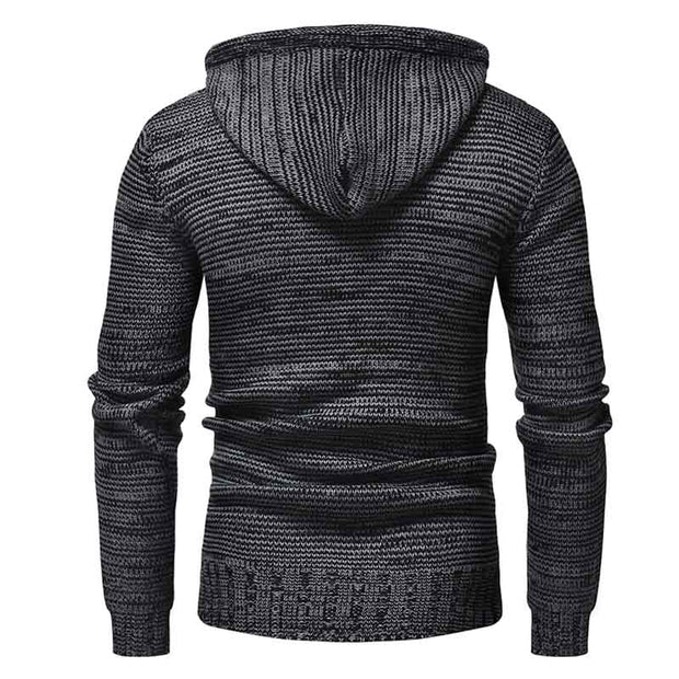 West Louis™ Knitted Turtleneck Top Sweater Hoodie