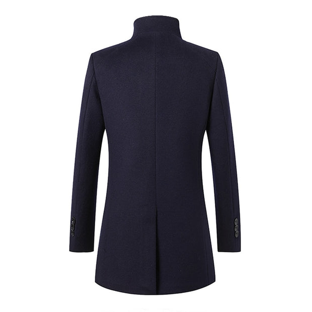 West Louis™ Elegant Wool Long Coat