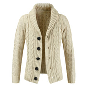 West Louis™ Trending Lapel Knit Sweater