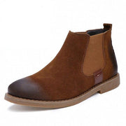 West Louis™ Chelsea Fashion Suede Leather Boots