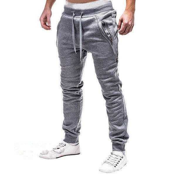 West Louis™ Casual Style Side Zipper Sweatpants