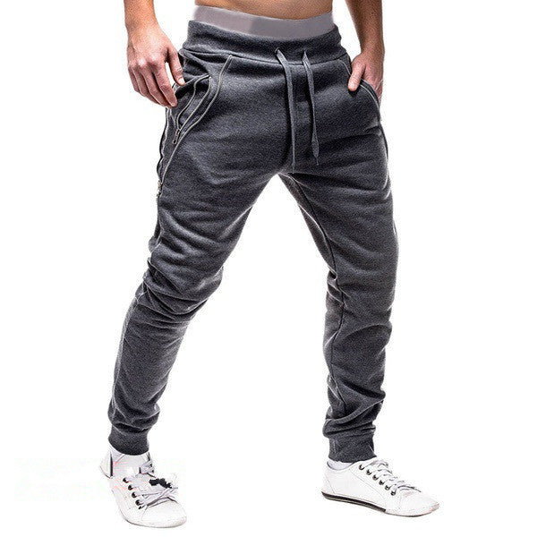 West Louis™ Casual Style Side Zipper Sweatpants