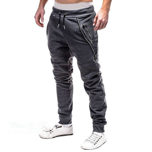 West Louis™ Casual Style Side Zipper Sweatpants