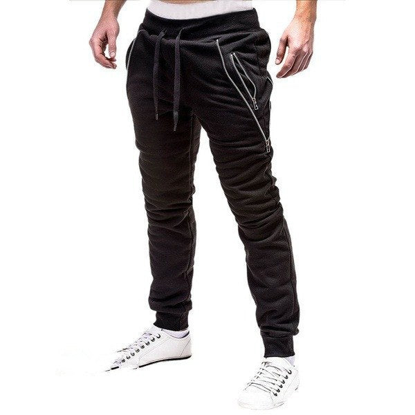 West Louis™ Casual Style Side Zipper Sweatpants