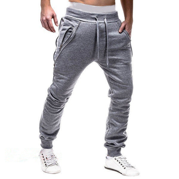 West Louis™ Casual Style Side Zipper Sweatpants