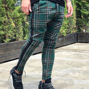 West Louis™ Vogue Vintage Plaid Pencil Pants