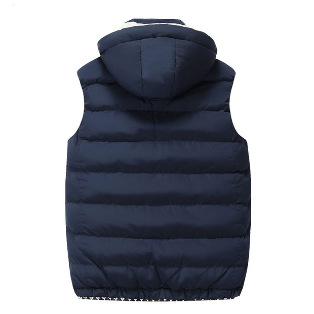 West Louis™ Cotton-Padded Sleeveless Jacket