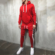 West Louis™ Hooded Zipper Button Tracksuit