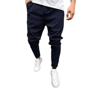West Louis™ Streetwear Loose Stripe Middle Waist Pants