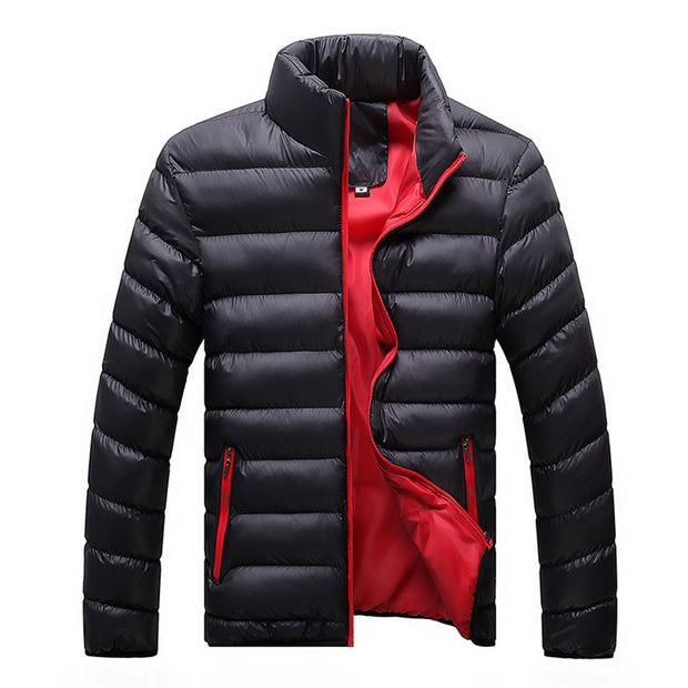 West Louis™ Winter Stand Collar Male Parka