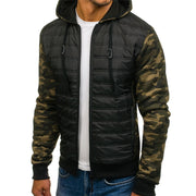 West Louis™ Arm Sleeves Camo Hooded Jacket