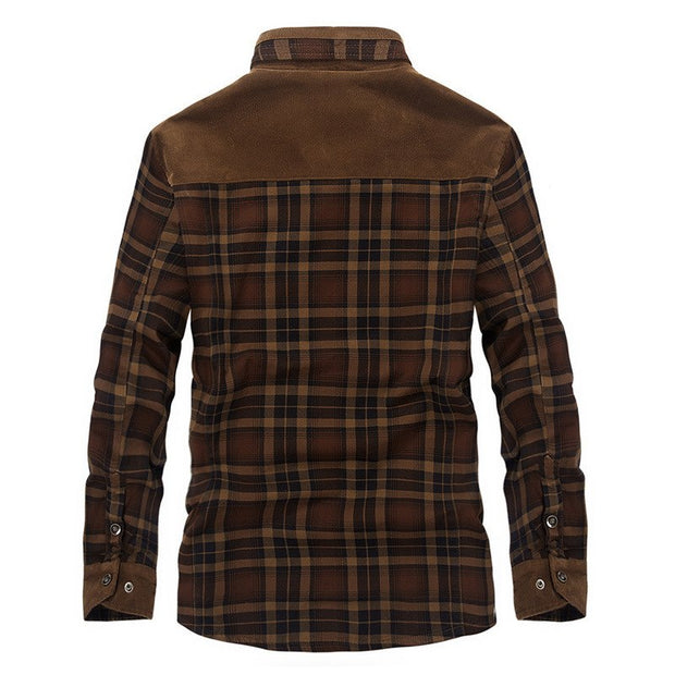 West Louis™ Plaid Cotton Admiral Jacket