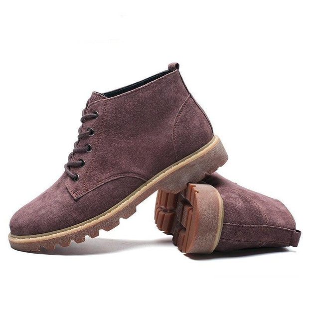 West Louis™ Suede Leather Ankle Boots
