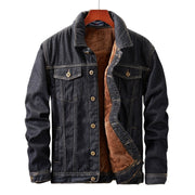 West Louis™ Cowboy Fleece Denim Jacket