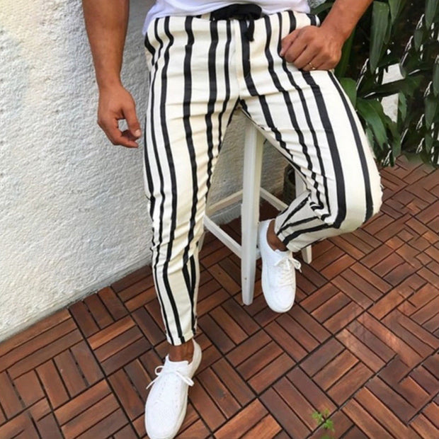 West Louis™ Casual Stripped Pencil Pants