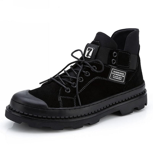 West Louis™ Fashion Casual Genuine Leather Boots