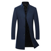 West Louis™ Winter Cashmere Single Breasted Overcoat