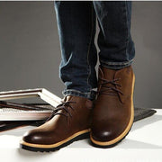 West Louis™ Classic Vintage Desert Genuine Leather Boots