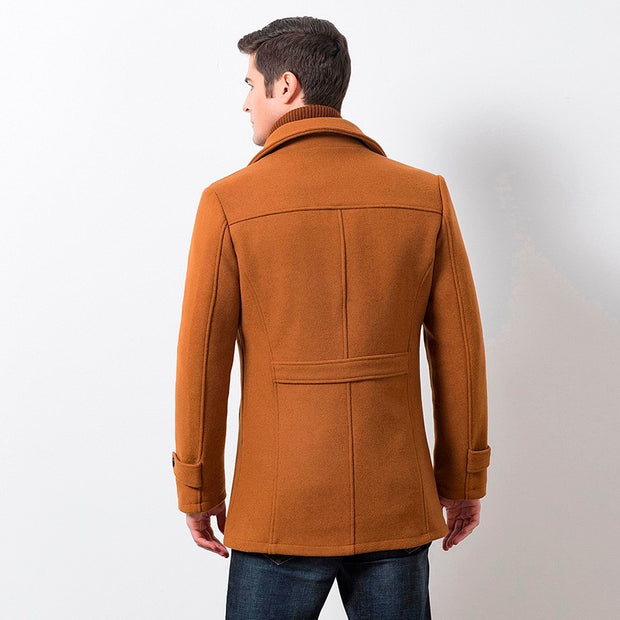 West Louis™ Design Winter Woolen Business Coat