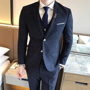 West Louis™ (Jacket+Vest+Pants) Business Formal Suit