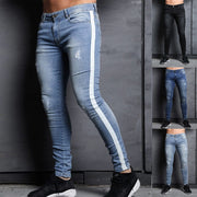 West Louis™ Stretch Side Striped Jeans