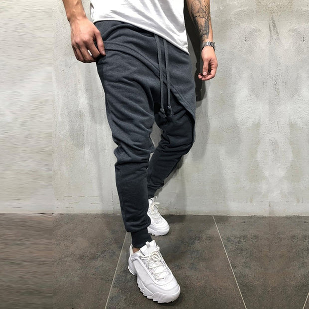 West Louis™ Spring Patchwork Drawstring Joggers