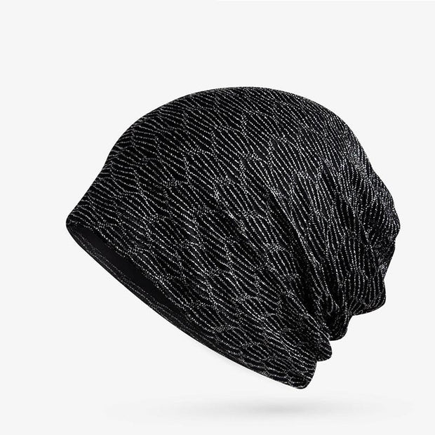 West Louis™ Gold Wire Hollow Beanie