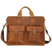 West Louis™ Business Leather Travel Bag