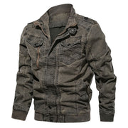 West Louis™ Streetwear Style Denim Jacket