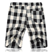 West Louis™ Plaid Cotton Shorts