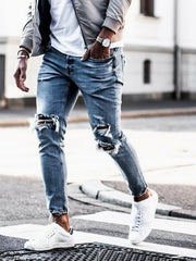 West Louis™ Trend Style Hole Jeans