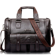 West Louis™ Vintage Shoulder Briefcase