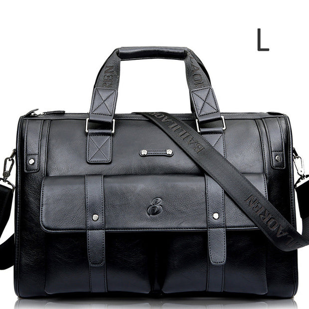 West Louis™ Vintage Shoulder Briefcase