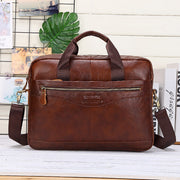 West Louis™ Universal Genuine Leather Briefcase