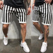 West Louis™ Striped Jogging Sweat Shorts