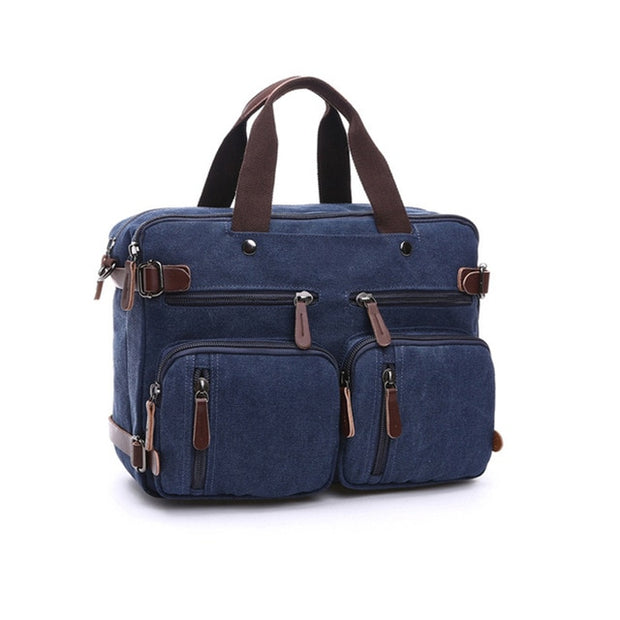 West Louis™ Casual Canvas Briefcase